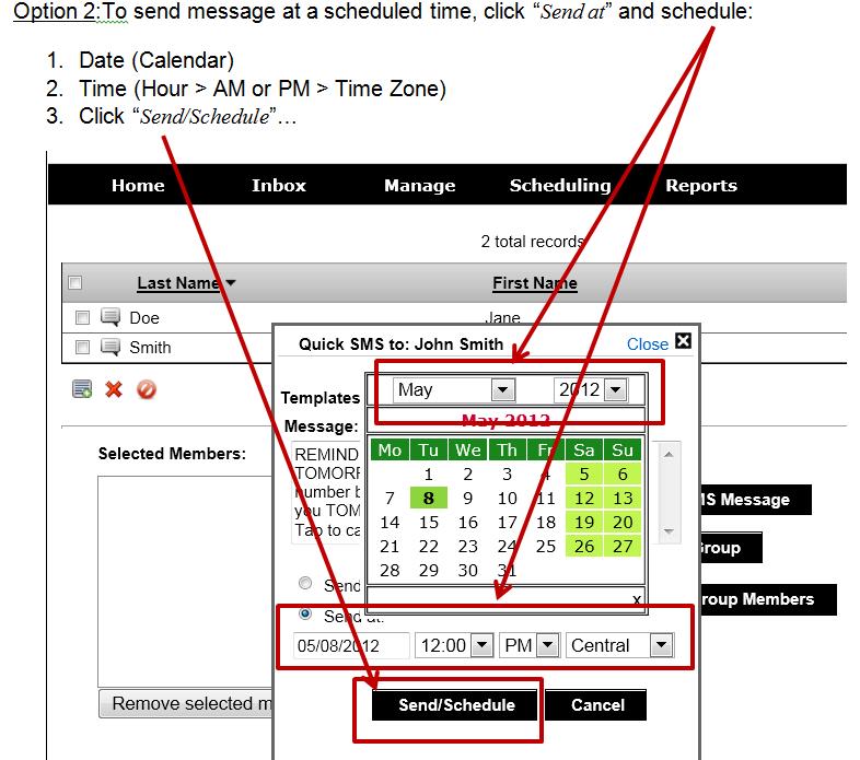 4 - Send Message 4 of 4