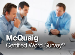 mcquaig word survey